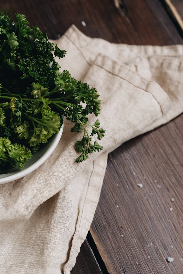 Close-Up Photo Of Parsley